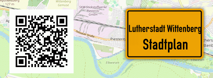 Stadtplan Lutherstadt Wittenberg