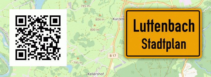 Stadtplan Luttenbach