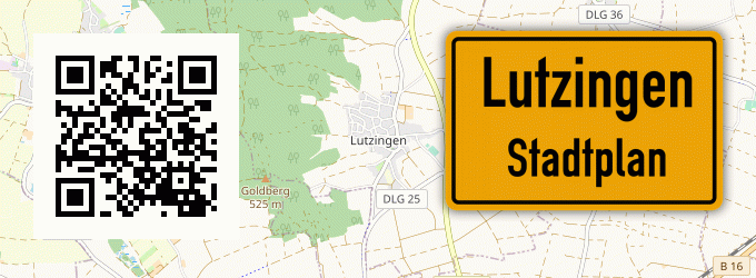 Stadtplan Lutzingen