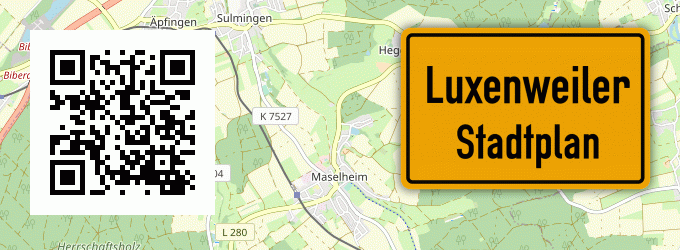 Stadtplan Luxenweiler