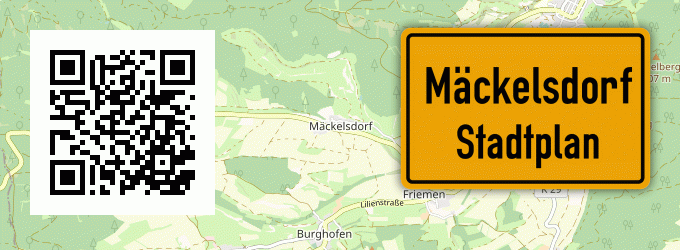 Stadtplan Mäckelsdorf