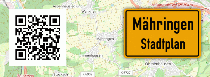 Stadtplan Mähringen