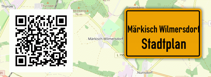 Stadtplan Märkisch Wilmersdorf