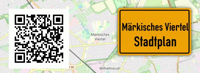 Stadtplan Märkisches Viertel