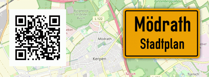 Stadtplan Mödrath
