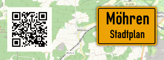 Stadtplan Möhren