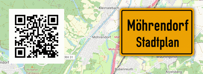 Stadtplan Möhrendorf