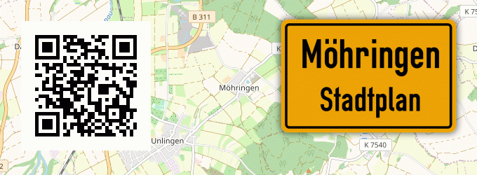 Stadtplan Möhringen