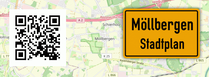 Stadtplan Möllbergen