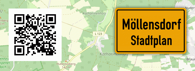 Stadtplan Möllensdorf