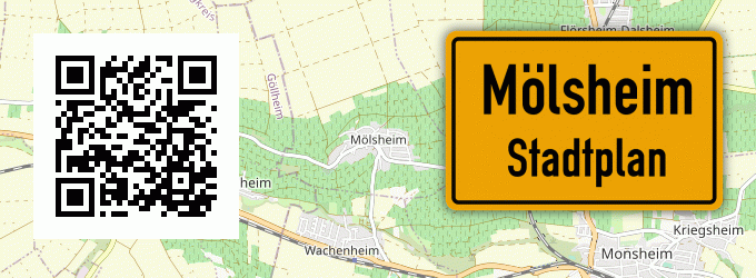 Stadtplan Mölsheim