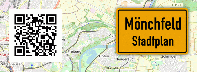 Stadtplan Mönchfeld