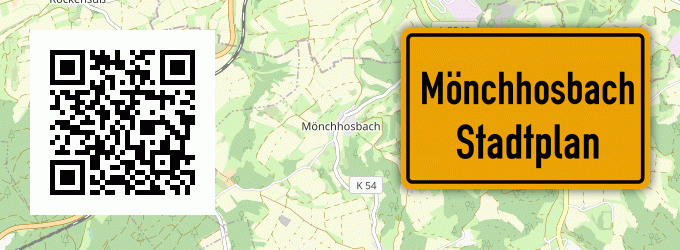 Stadtplan Mönchhosbach
