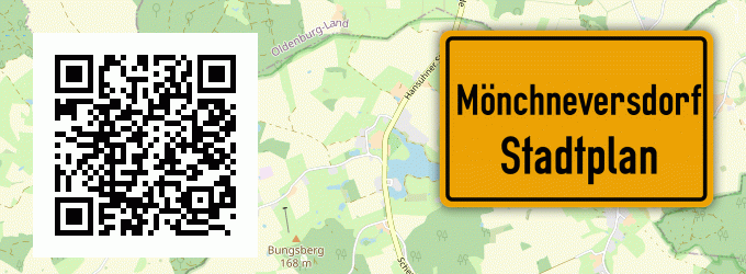 Stadtplan Mönchneversdorf
