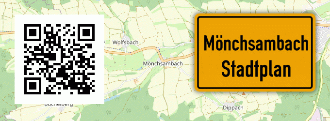 Stadtplan Mönchsambach