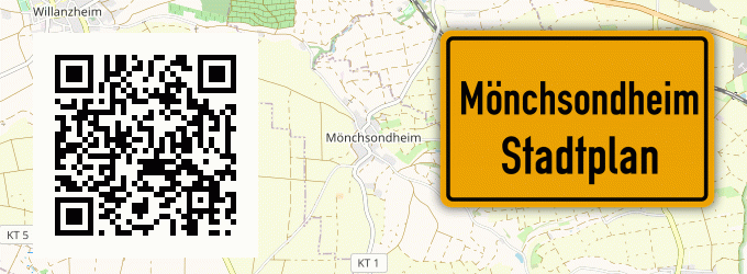Stadtplan Mönchsondheim