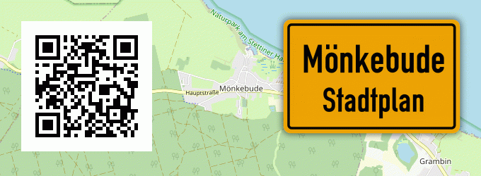 Stadtplan Mönkebude