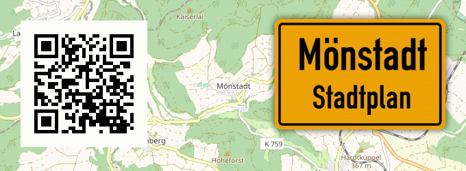 Stadtplan Mönstadt