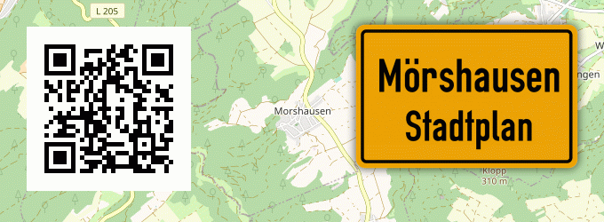 Stadtplan Mörshausen