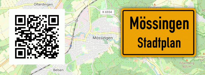 Stadtplan Mössingen
