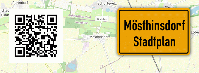 Stadtplan Mösthinsdorf