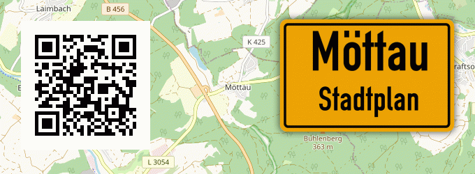 Stadtplan Möttau