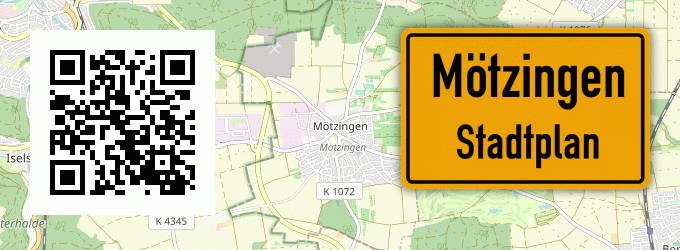 Stadtplan Mötzingen