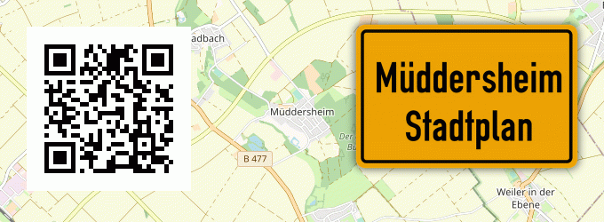 Stadtplan Müddersheim