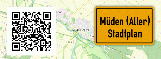 Stadtplan Müden (Aller)