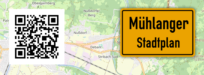 Stadtplan Mühlanger