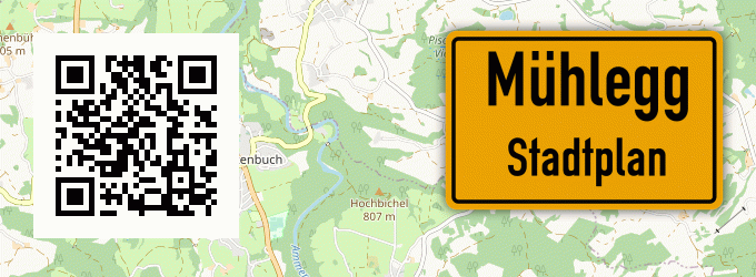 Stadtplan Mühlegg