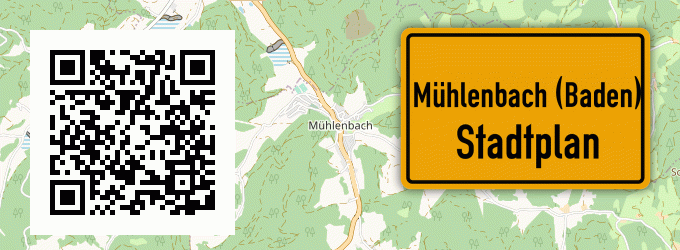 Stadtplan Mühlenbach (Baden)