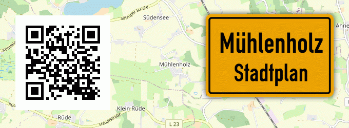 Stadtplan Mühlenholz
