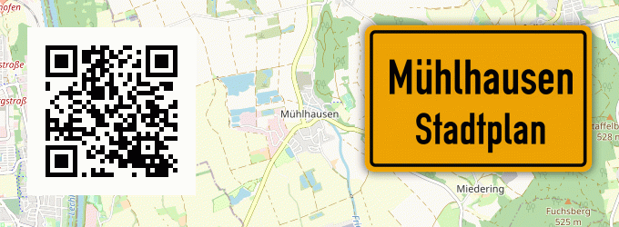 Stadtplan Mühlhausen