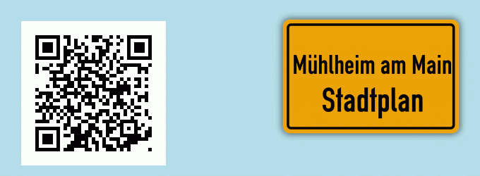 Stadtplan Mühlheim am Main