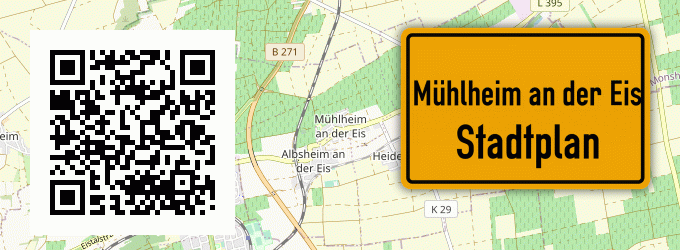 Stadtplan Mühlheim an der Eis