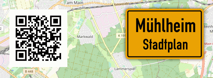 Stadtplan Mühlheim
