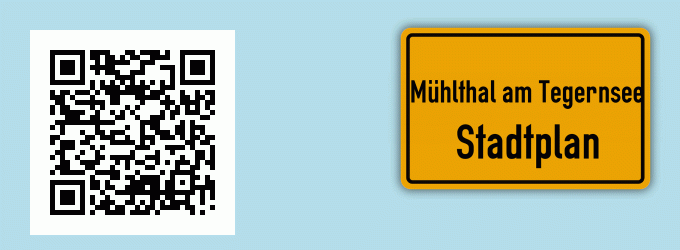 Stadtplan Mühlthal am Tegernsee