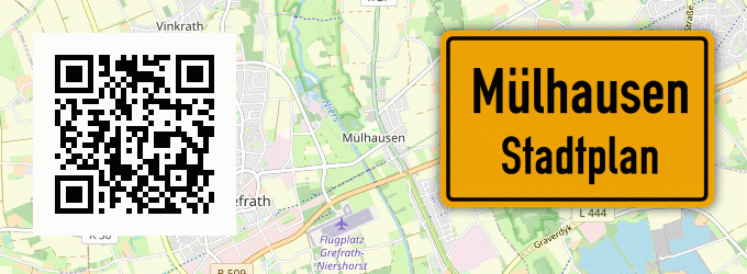 Stadtplan Mülhausen