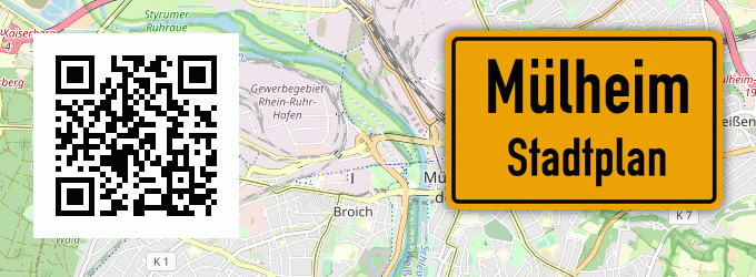 Stadtplan Mülheim