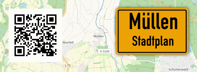 Stadtplan Müllen