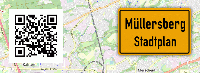 Stadtplan Müllersberg