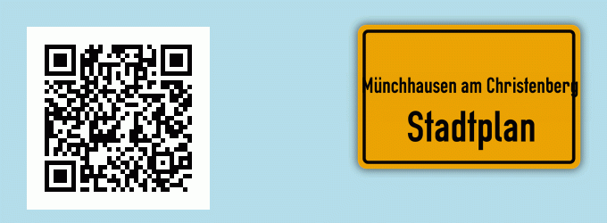 Stadtplan Münchhausen am Christenberg