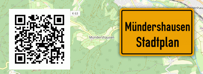 Stadtplan Mündershausen