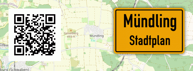 Stadtplan Mündling