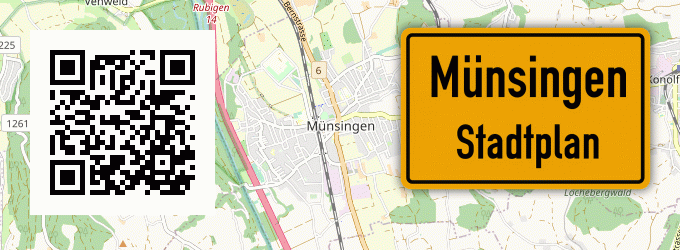 Stadtplan Münsingen