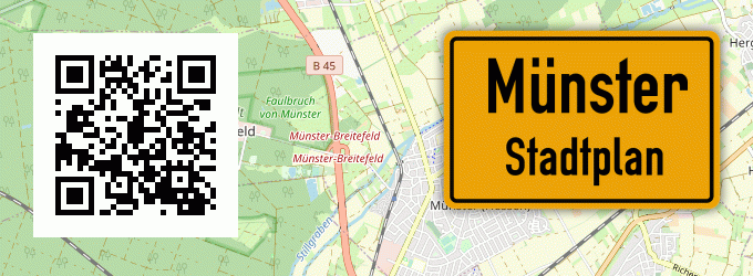Stadtplan Münster
