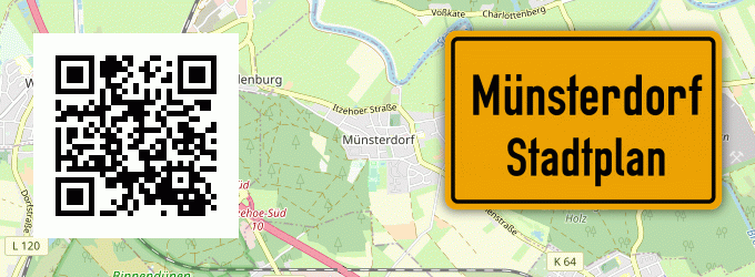 Stadtplan Münsterdorf