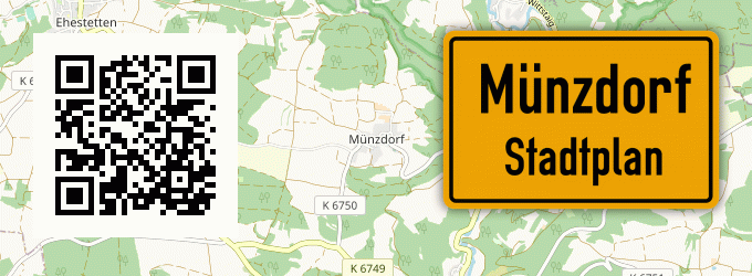 Stadtplan Münzdorf