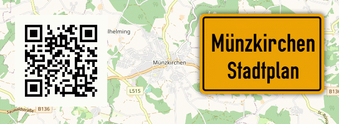 Stadtplan Münzkirchen